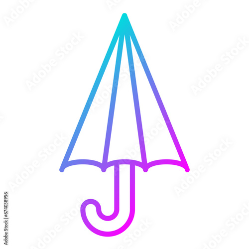 Closed Umbrella Icon