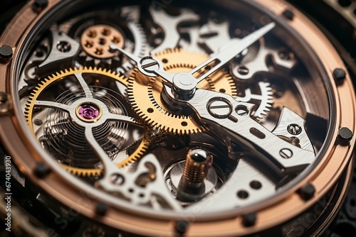 Wallpaper Mural internal machinery of an immense clock Torontodigital.ca