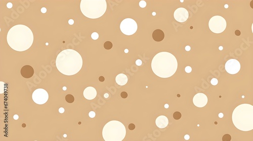 Light Brown Pattern of Dots. Colorful Wallpaper