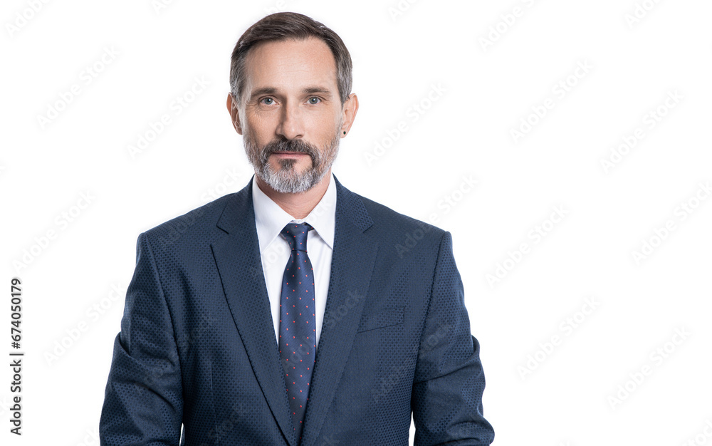 Business success man isolated on white. Successful partnership. Business team success. Advertising for businessman success. Financial successful deal. businessman in suit with copy space Business success man isolated on white. Successful partnership. Business team success. Advertising for businessman success. Financial successful deal. businessman in suit with copy space