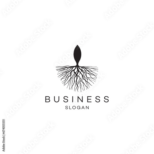 Tree  logo design digital technology consultant corporate abstract  round circle geomantic international typography nature health Financial   photo