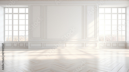 An empty room is ready to be filled with furniture and decor