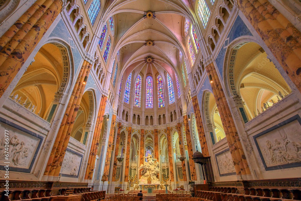 Cathédrale de Chartres, intérieur	