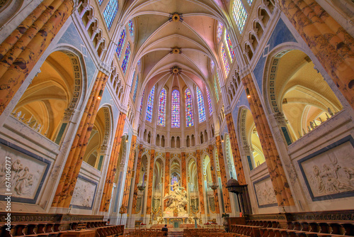 Cathédrale de Chartres, intérieur 