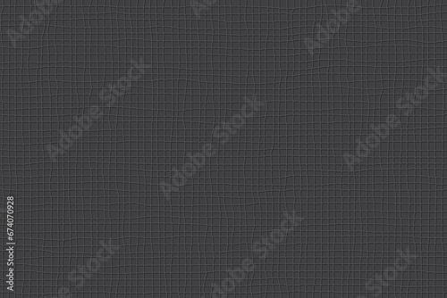 Abstract dark vector background with curved squares. Illustration of geometric pattern with textured design, broken grid