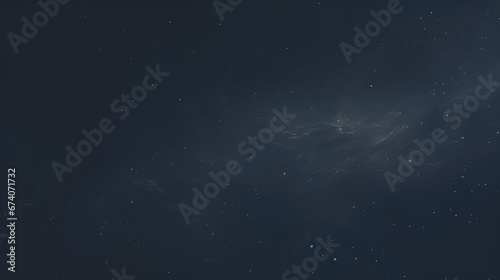 Dark Background Wonders  The Galaxy and Stars of Space  Generative AI