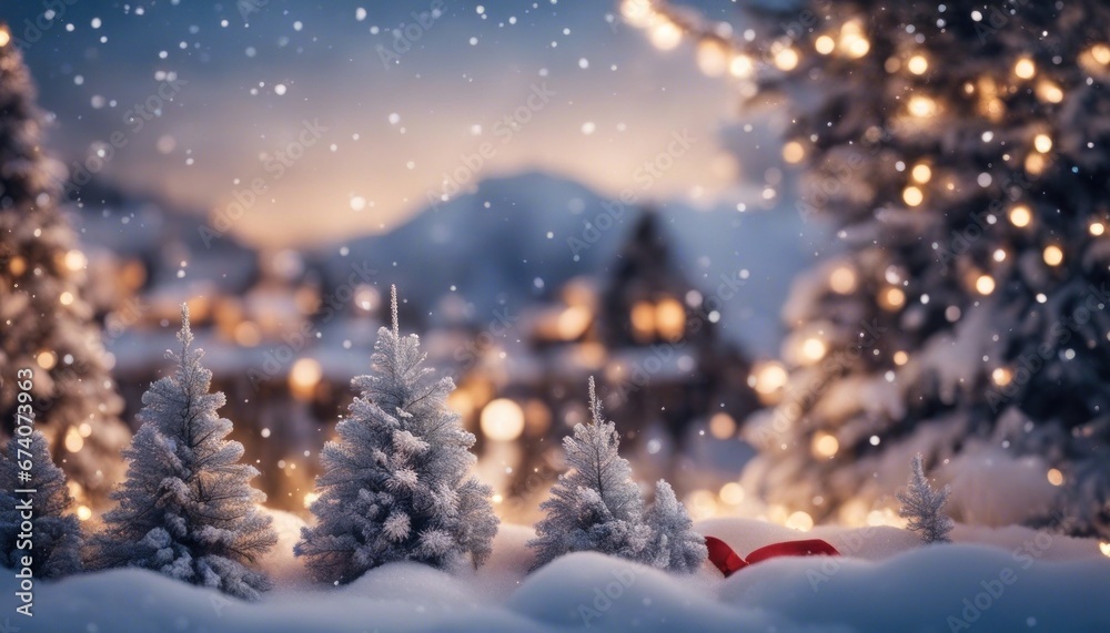 Fototapeta premium Christmas tree decorated with toys