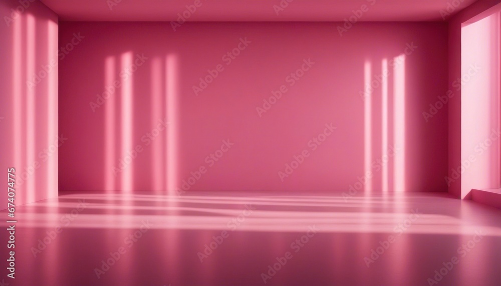 empty space in pink tones with a play of light and shadow empty space in pink tones with a play of light and shadow