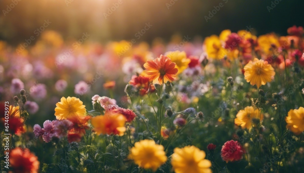 field of flowers field of flowers