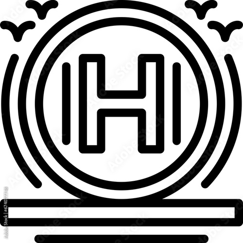 Helipad Icon