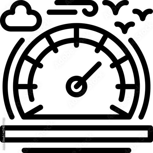 Speedometer Icon