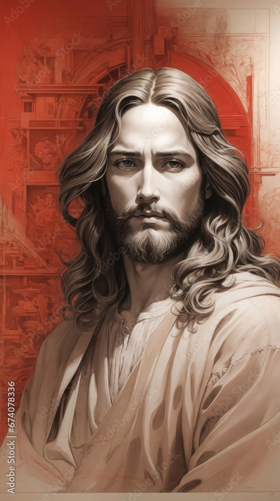 art of jesus portrait art of jesus portrait