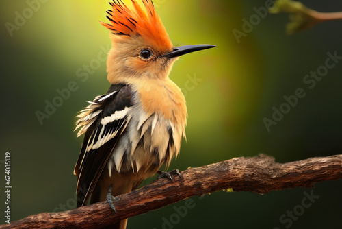 Majestic Hoopoe Bird in Natural Splendor