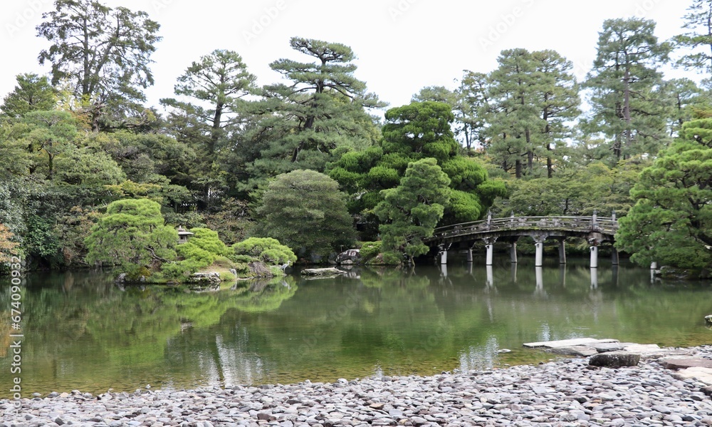 Jardin du Palais impérial Sentô - Kyoto