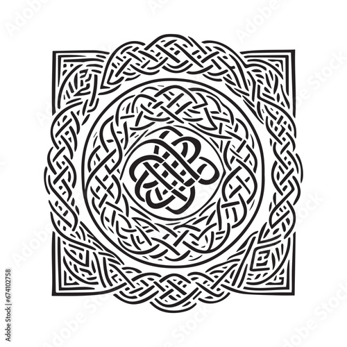 Celtic knot, vector graphic design element