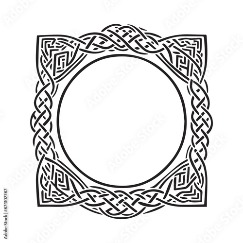 Celtic knot, vector graphic design element