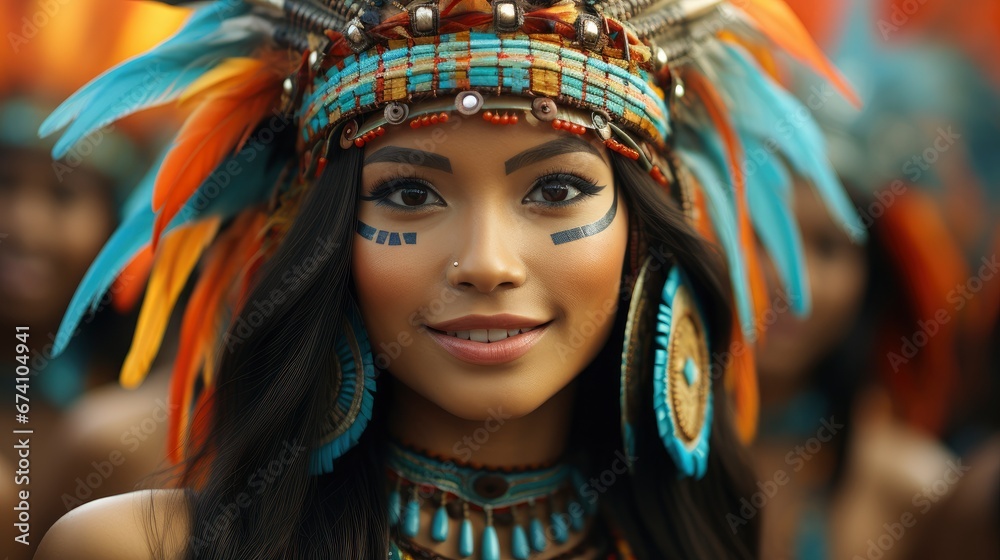 Peruvian Parade Participants Beautiful Rainbow, Bright Background, Background Hd Peruvian Parade Participants Beautiful Rainbow, Bright Background, Background Hd