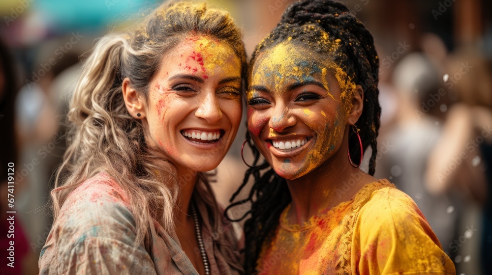 Friends Playing Colorful Dust , Bright Background, Background Hd Friends Playing Colorful Dust , Bright Background, Background Hd