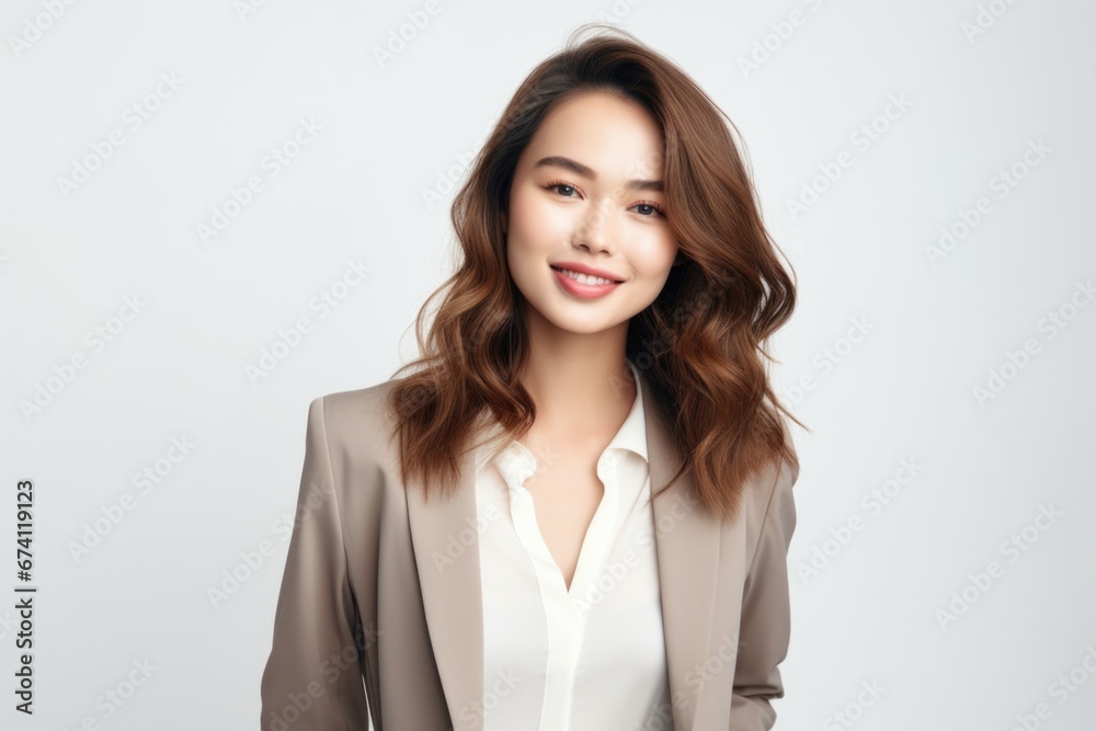 Young attractive woman dressed in business style. Successful business woman, employee, manager. Young attractive woman dressed in business style. Successful business woman, employee, manager.