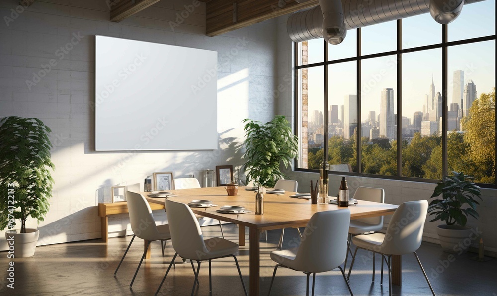 White Canvas Mockups in Cozy and Modern Interior with Natural Light and Stylish Furnishings. White Canvas Mockups in Cozy and Modern Interior with Natural Light and Stylish Furnishings.