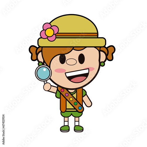 Niña Exploradora 
