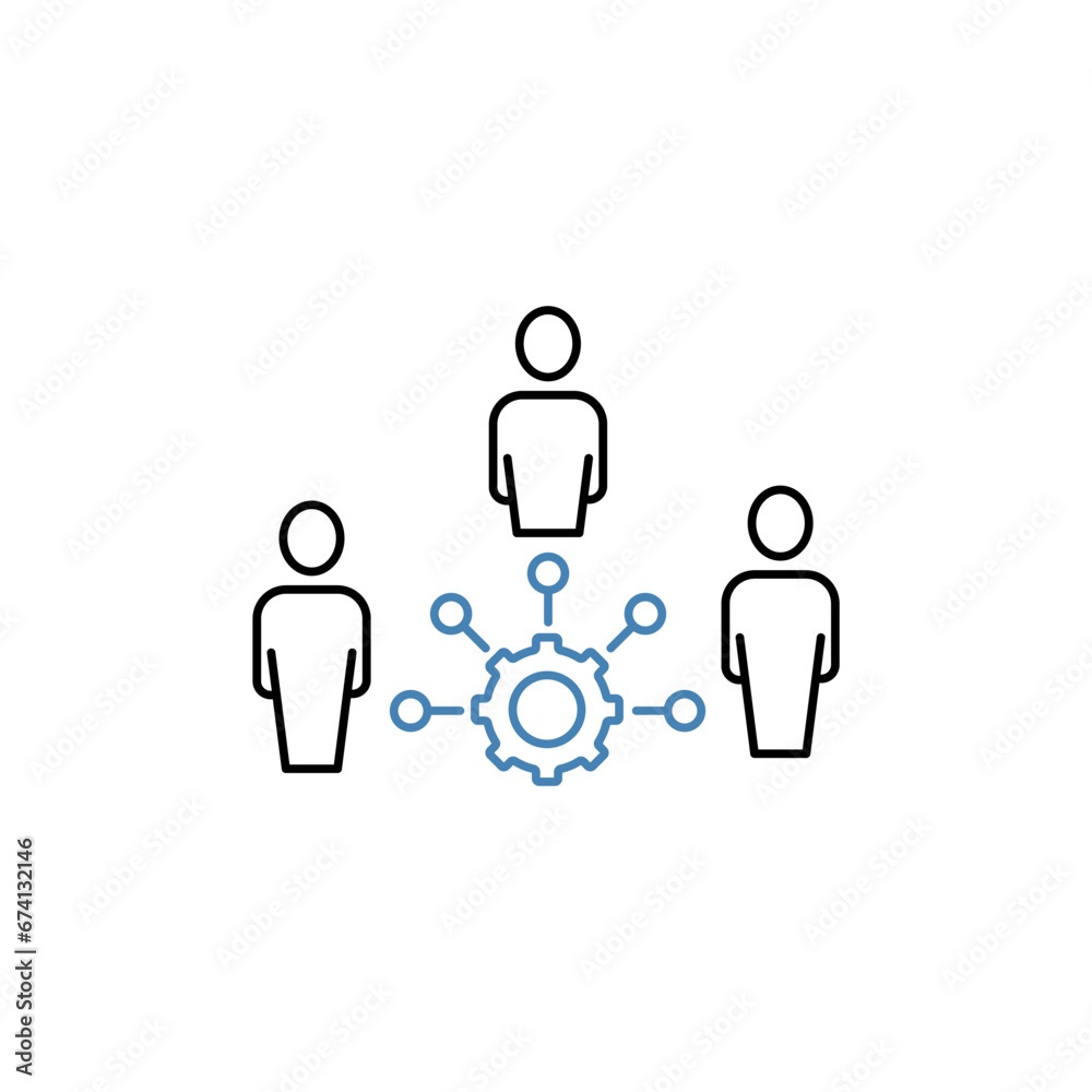 influencer concept line icon. Simple element illustration. influencer concept outline symbol design. influencer concept line icon. Simple element illustration. influencer concept outline symbol design.