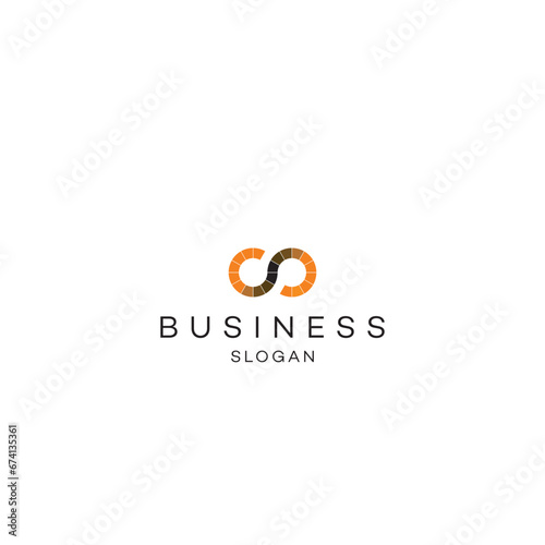 Business digital technology consultant corporate abstract flat minimal modern round circle geomatic international typography nature health Finacial education people energy logo design brand identity 