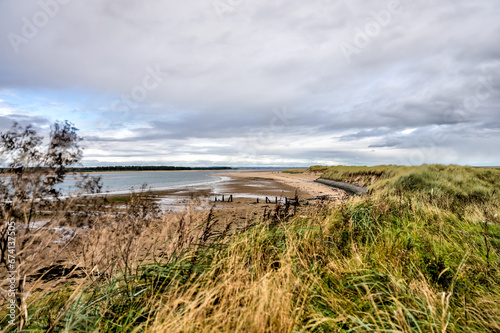 St Andrews  Scotland - September 22  2023  Landscape views of the Jubilee Golf Course  a public course in St Andrews Scotland 