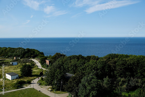 view from the beach , image taken in rugen, north germany, europe