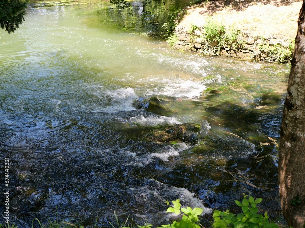 Fototapeta premium River in motion