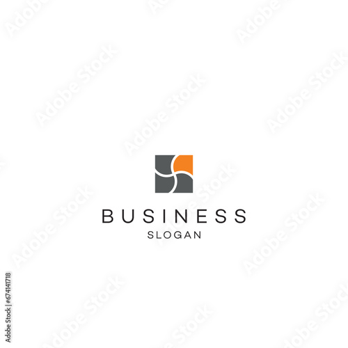 Business digital technology consultant corporate abstract flat minimal modern round circle geomatic international typography nature health Finacial education people energy logo design brand identity 