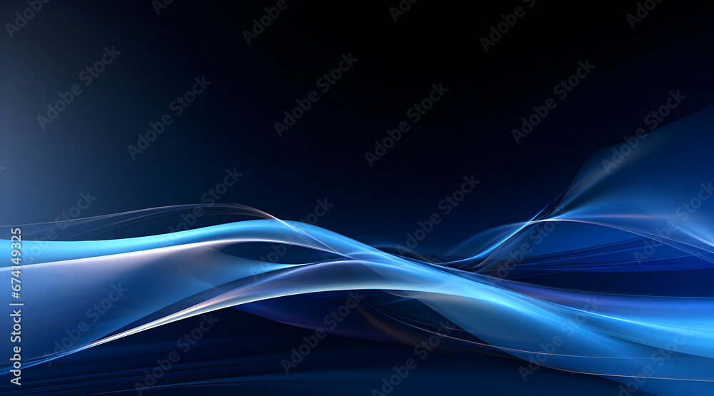 Dynamic abstract background with light streaks conveying speed and motion in cool blue tones. Dynamic abstract background with light streaks conveying speed and motion in cool blue tones.
