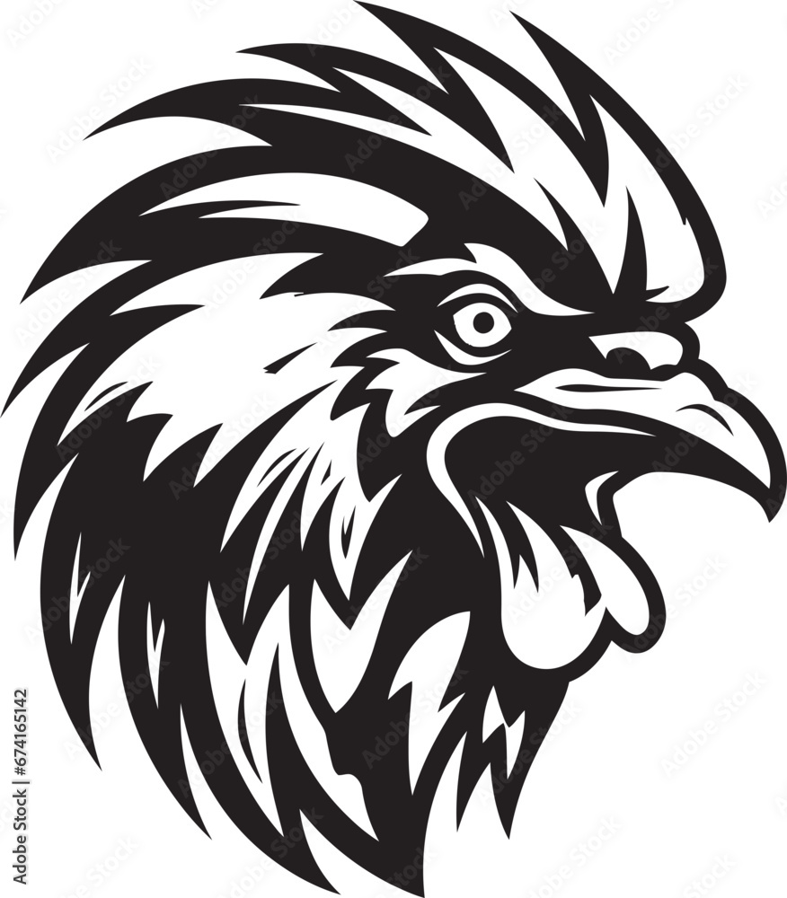 Majestic Chicken Icon A powerful chicken mascot with regal qualities Contemporary Rooster Profile A modern take on a classic emblem Majestic Chicken Icon A powerful chicken mascot with regal qualities Contemporary Rooster Profile A modern take on a classic emblem