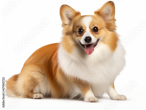 chihuahua puppy isolated on white background