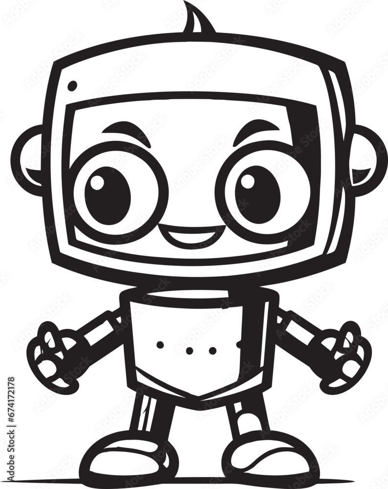 The Robo Rover A Futuristic Mascot Symbol Mystical Micro Manager A Black Vector Icon The Robo Rover A Futuristic Mascot Symbol Mystical Micro Manager A Black Vector Icon