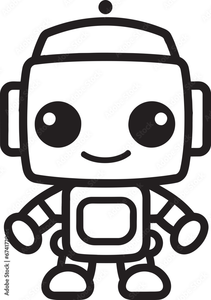 The Robo Ranger A Stylish Robot Guardian Cosmic Cubot Space Age Mini Robot Icon The Robo Ranger A Stylish Robot Guardian Cosmic Cubot Space Age Mini Robot Icon