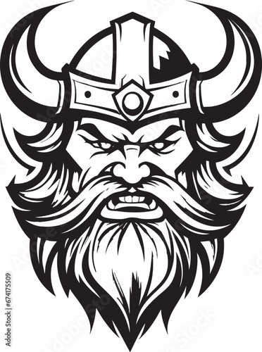 Mystic Sea King An Enigmatic Viking Mascot Thors Fury A Thunderous Viking Symbol