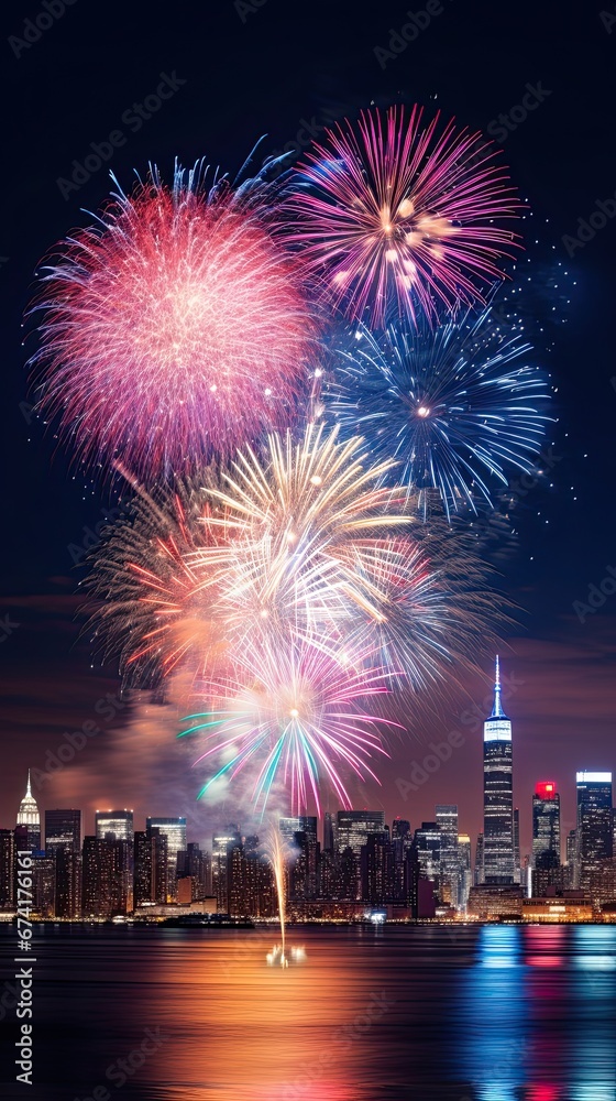 Fireworks in NY