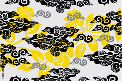 Batik Indonesian: is a technique of wax-resist dyeing applied to whole cloth, or cloth made using this technique originated from Indonesia.