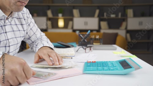 The man who can't afford the bills.