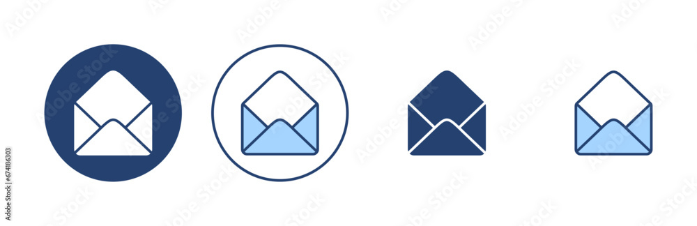 Mail icon vector. email sign and symbol. E-mail icon. Envelope icon Mail icon vector. email sign and symbol. E-mail icon. Envelope icon