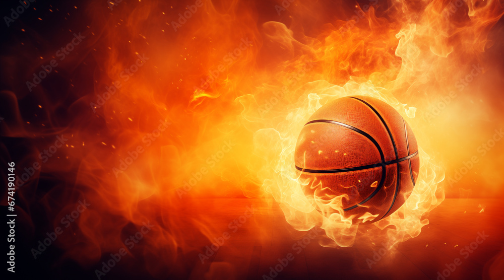 Fototapeta premium background for inspirational phrases , BASKETBALL BACKGROUND 