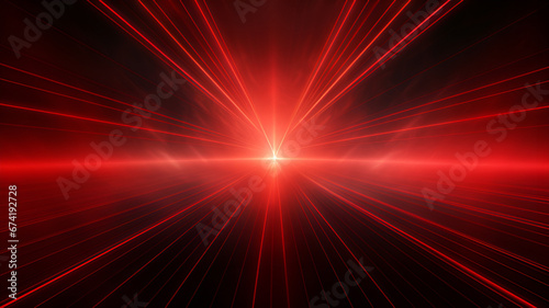 abstract background with red rays | generative AI