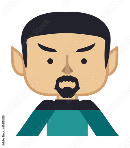 spock character illustration