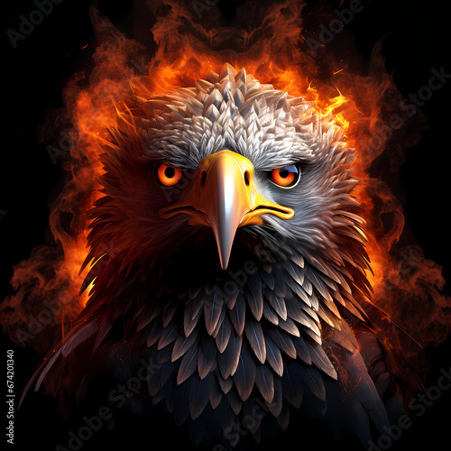 Flaming Eagle © funway5400
