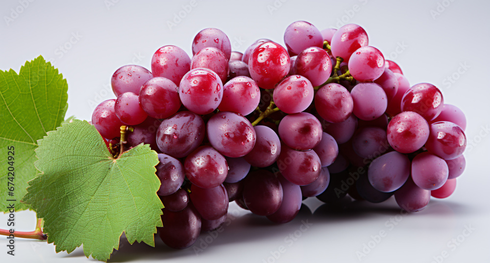 Fototapeta premium Portrait of grape. Ideal for your designs, banners or advertising graphics.