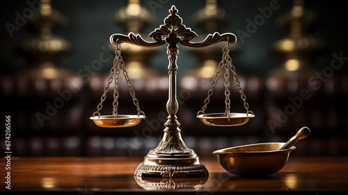 Symbol of Law and Justice: a scale