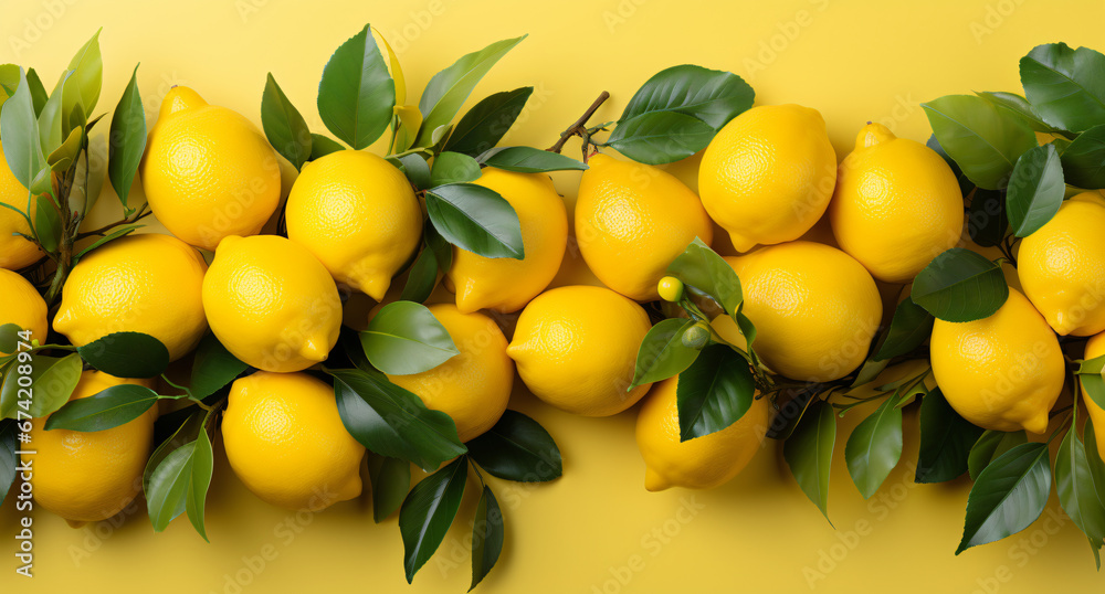 Portrait of lemons. Ideal for your designs, banners or advertising graphics.
Portrait of lemons. Ideal for your designs, banners or advertising graphics.