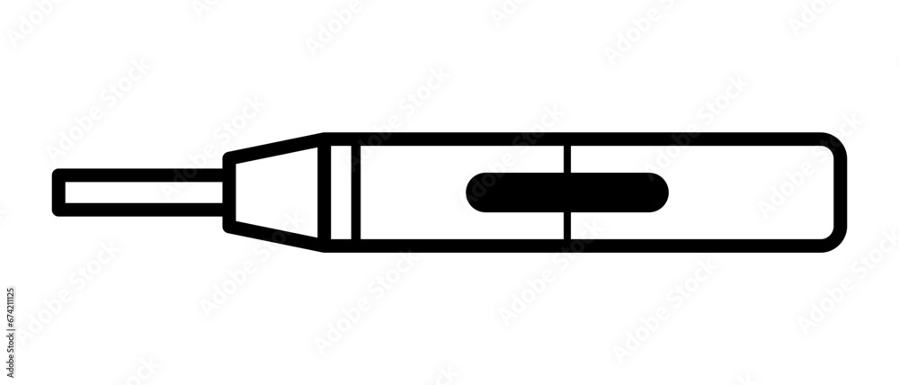 Electronic cigarette device icon. Vape icon. Vector. Electronic cigarette device icon. Vape icon. Vector.