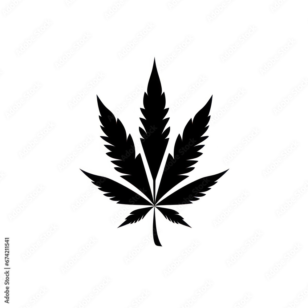 Marijuana Cannabis Leaf Artwork, Generative AI Marijuana Cannabis Leaf Artwork, Generative AI